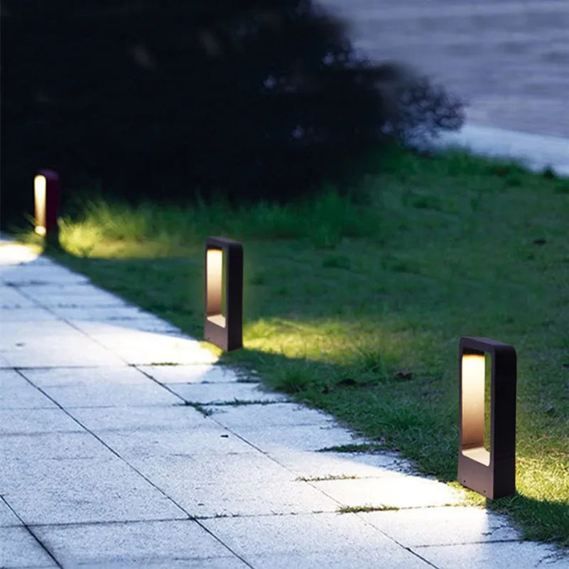 LumeTrail | Gartenlampe – Wetterfestes Modernes Außenlicht