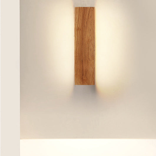 WoodGlow | Wandleuchte – Natürliche warme LED-Beleuchtung