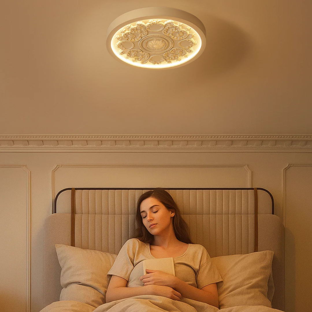 LumiCrest | Deckenleuchte – Einstellbares LED-Umgebungslicht