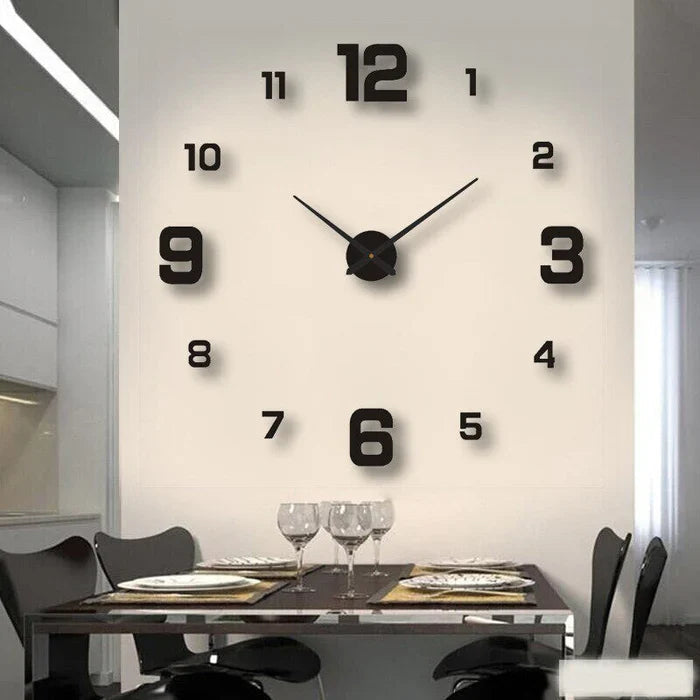 PrimeTick | Wanduhr – leises Uhrwerk für ruhige Wohnbereiche