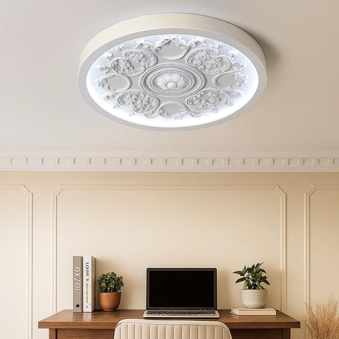 LumiCrest | Deckenleuchte – Einstellbares LED-Umgebungslicht