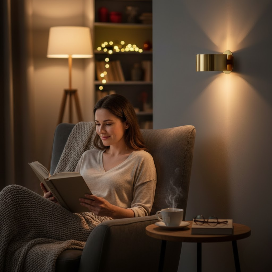 HaloGleam | Wandleuchte – Moderne raffinierte LED-Beleuchtung
