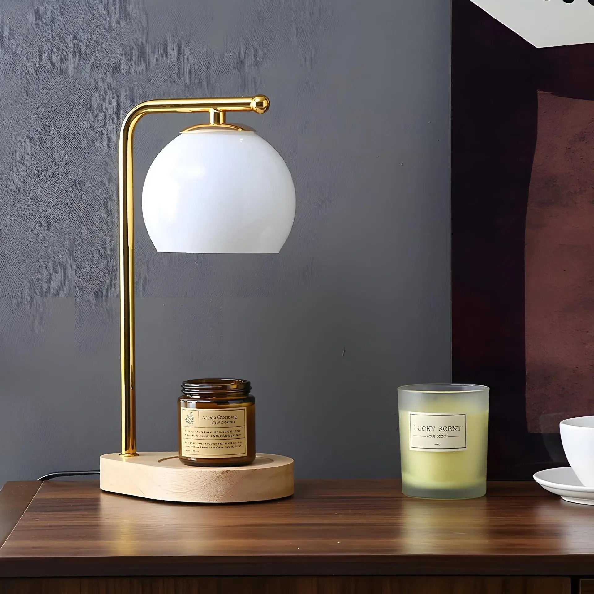 LumaCandle | Tischlampe – Entspannende Atmosphere & Warmes Leuchten