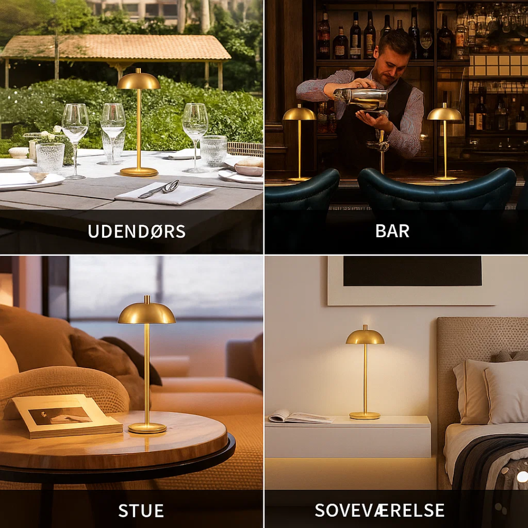 ViviLume | Kabellose Touch-Tischlampe – dimmbares LED-Licht