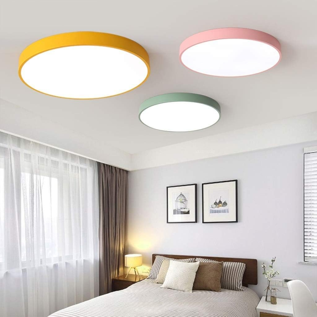 PastelGrove | Deckenlampe – Ultraflache sanfte LED-Beleuchtung
