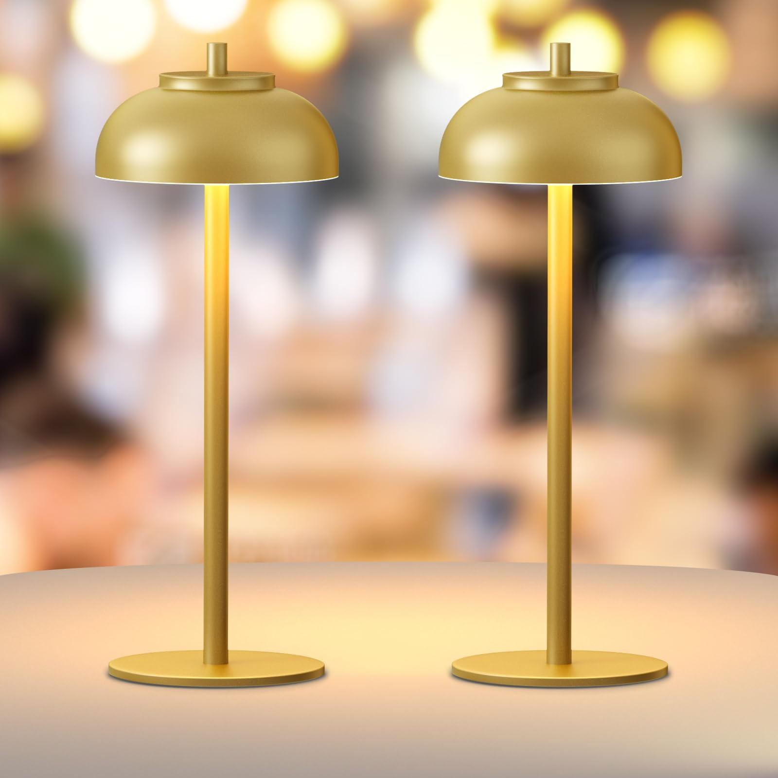 ViviLume | Kabellose Touch-Tischlampe – dimmbares LED-Licht