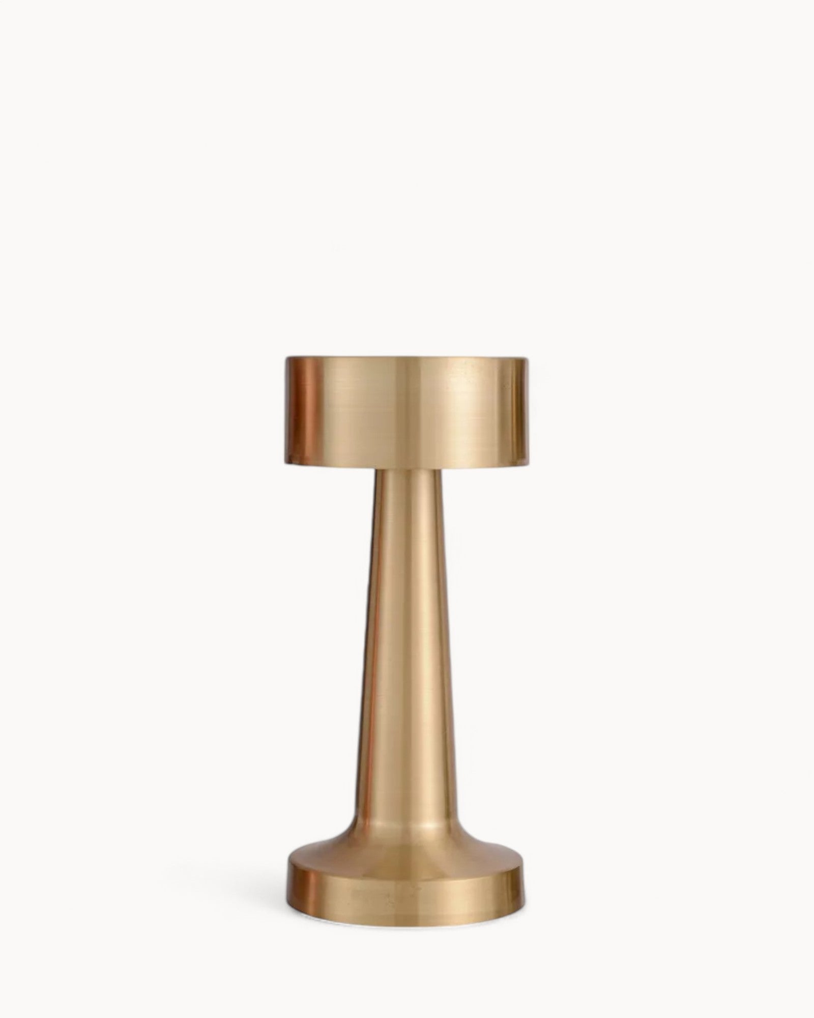 Elegante LED Tischlampe Dimmbar mit Touch-Funktion – Wiederaufladbare Tischleuchte in Gold, Modernes Design für Stilvolles Ambiente 0