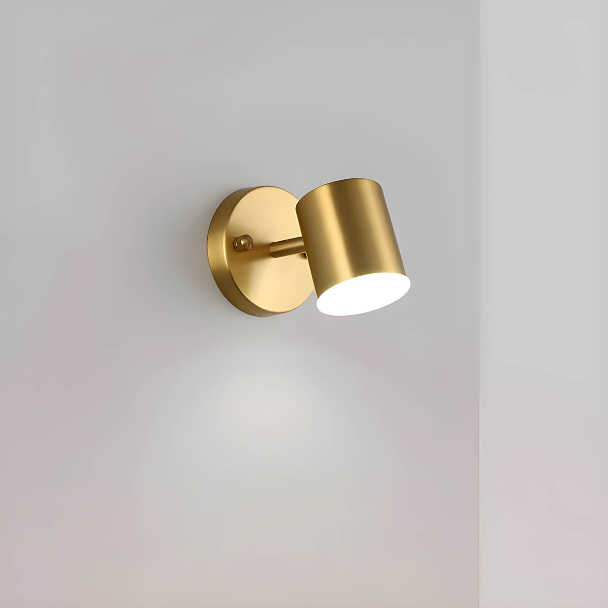 Elegante LED Wandleuchte aus Kupfer im Skandinavischen Design – 5W, Ideal für Schlafzimmer und Wohnzimmer 3