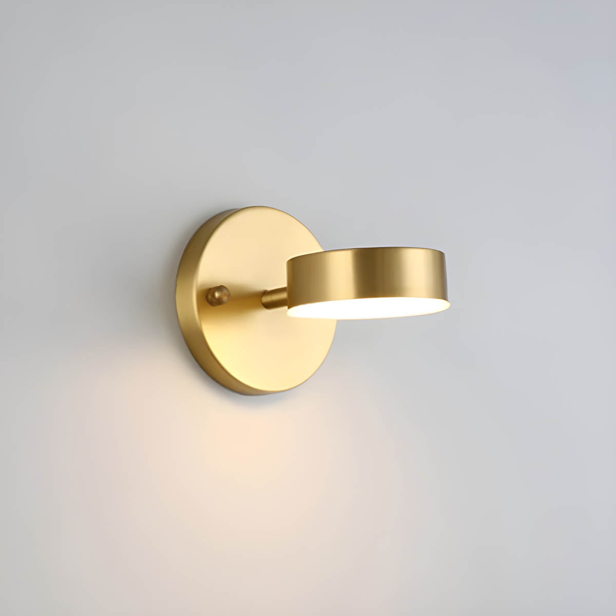 Elegante LED Wandleuchte aus Kupfer im Skandinavischen Design – 5W, Ideal für Schlafzimmer und Wohnzimmer 4