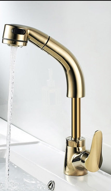 AquaVelo | Badezimmerarmatur – Verstellbarer Auszug mit modernem Bedienkomfort