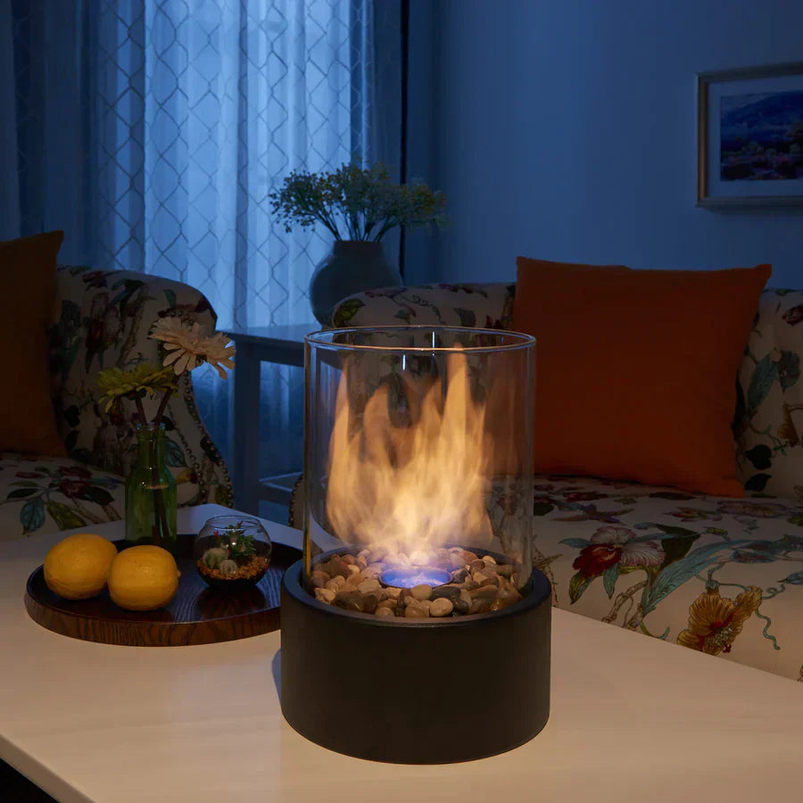 FlameAura | Tischkamin – Rauchfreies modernes Bioethanol-Design