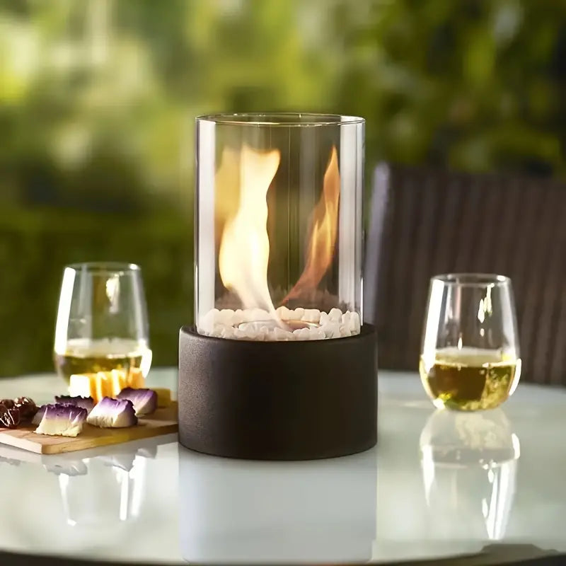 FlameAura | Tischkamin – Rauchfreies modernes Bioethanol-Design