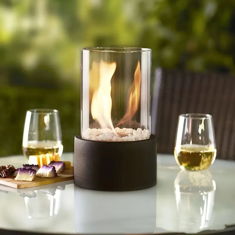 FlameAura | Tischkamin – Rauchfreies modernes Bioethanol-Design