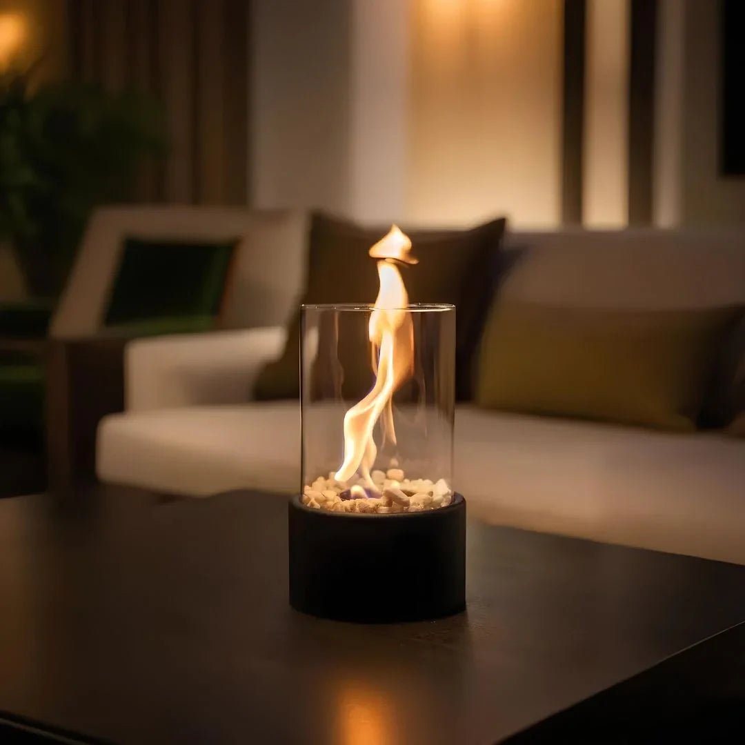 FlameAura | Tischkamin – Rauchfreies modernes Bioethanol-Design