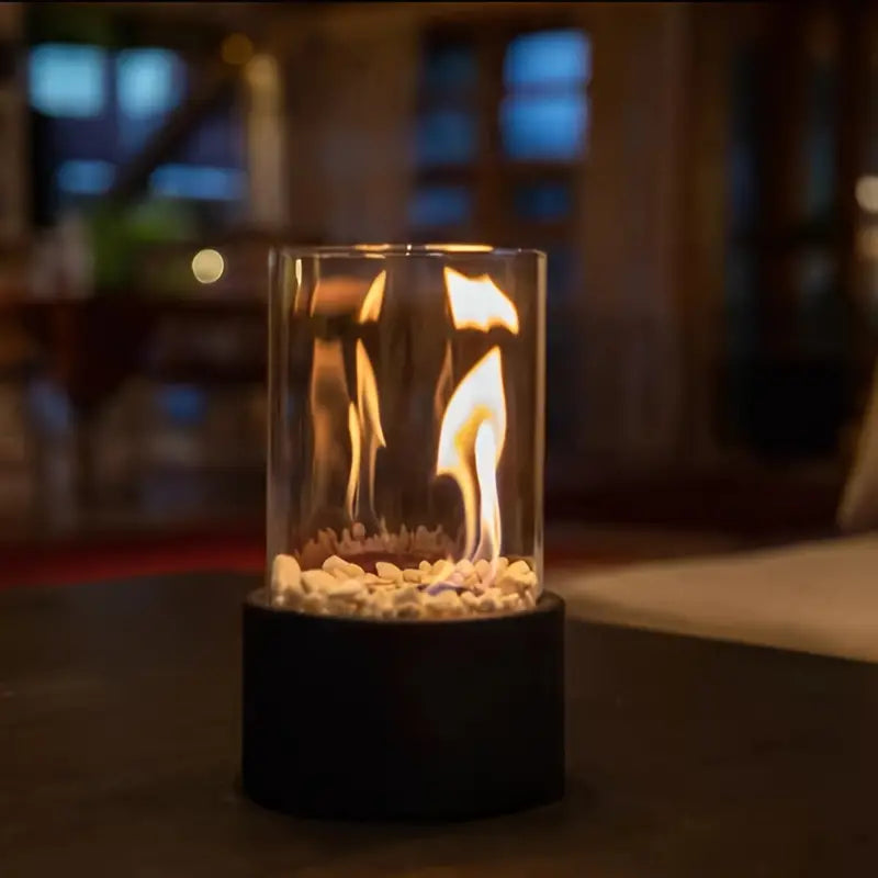 FlameAura | Tischkamin – Rauchfreies modernes Bioethanol-Design