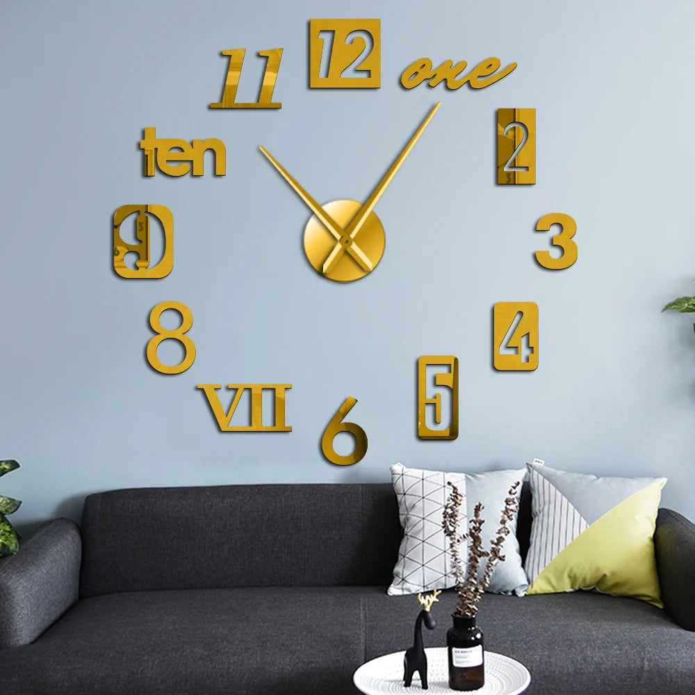PrimeTick | Wanduhr – leises Uhrwerk für ruhige Wohnbereiche