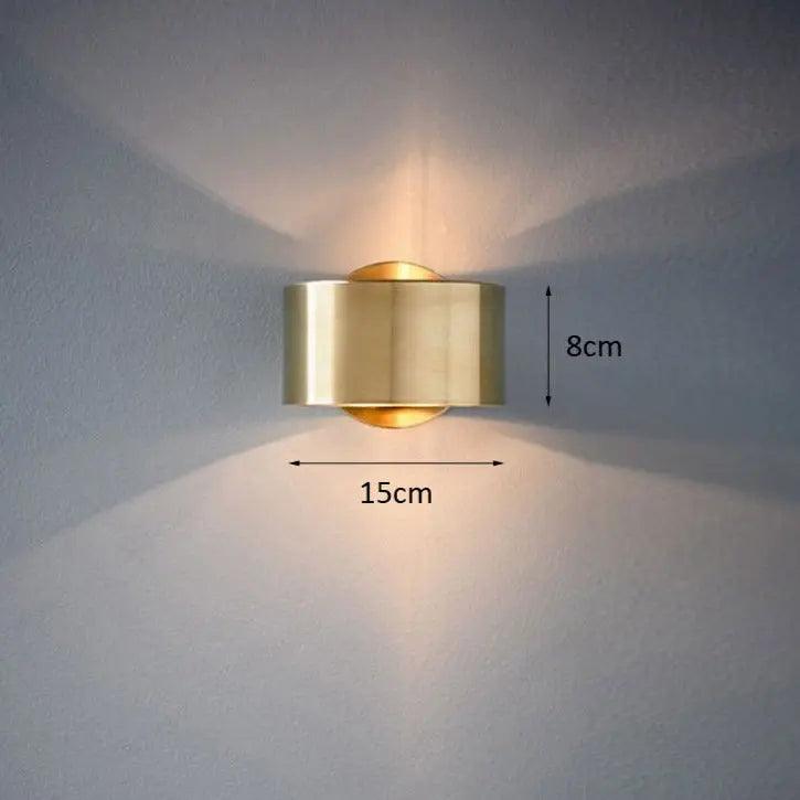 HaloGleam | Wandleuchte – Moderne raffinierte LED-Beleuchtung