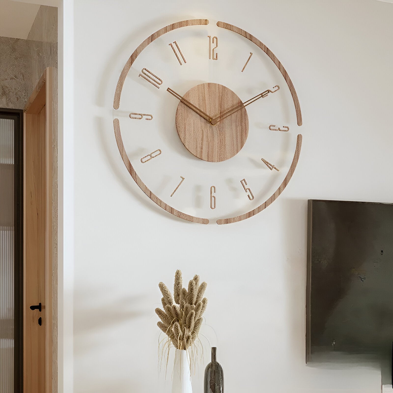 SoftTime | Wanduhr – sanfte Optik für minimalistische Wohnräume