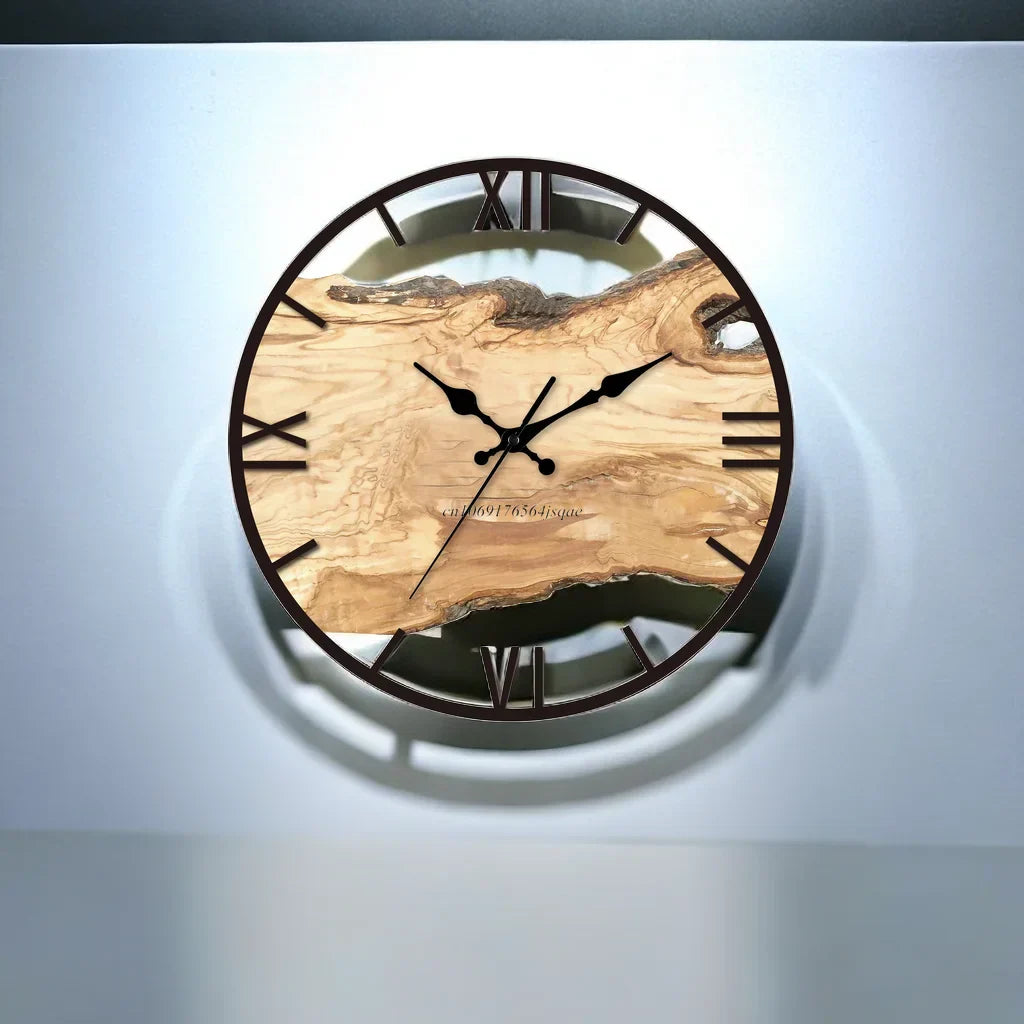 ClearSphere | Wanduhr – transparente Ästhetik für ruhige Atmosphären