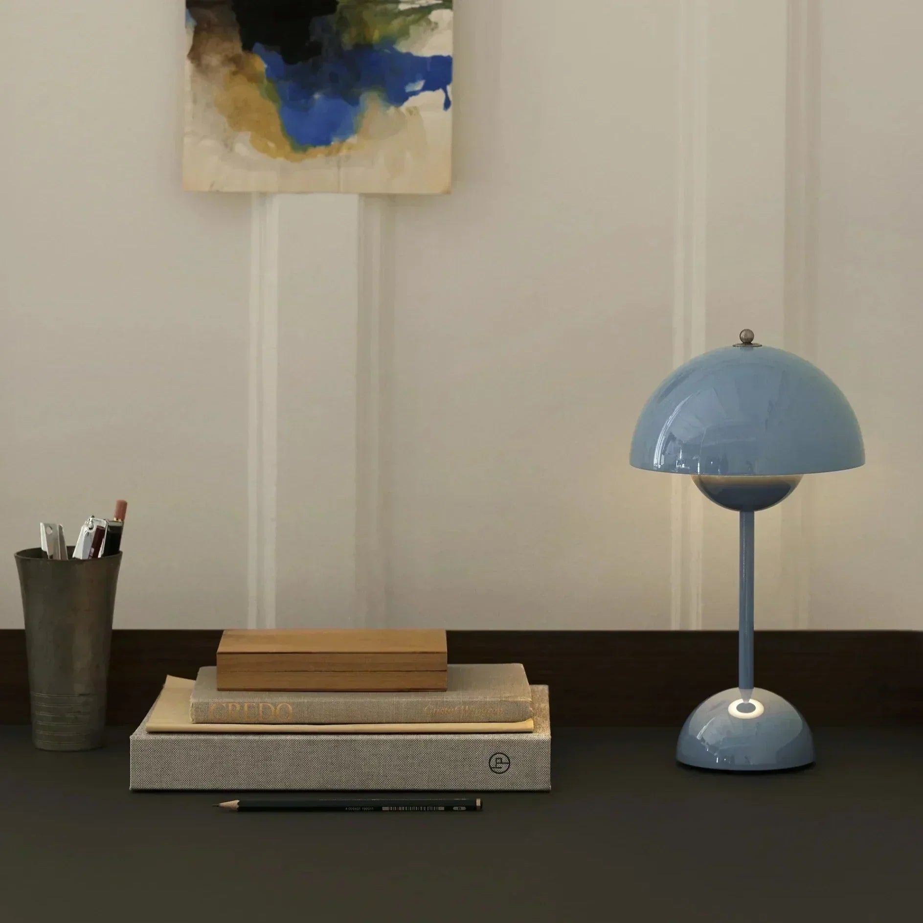 GlowMoss | Tischlampe – Dimmbares modernes Nordic-Design