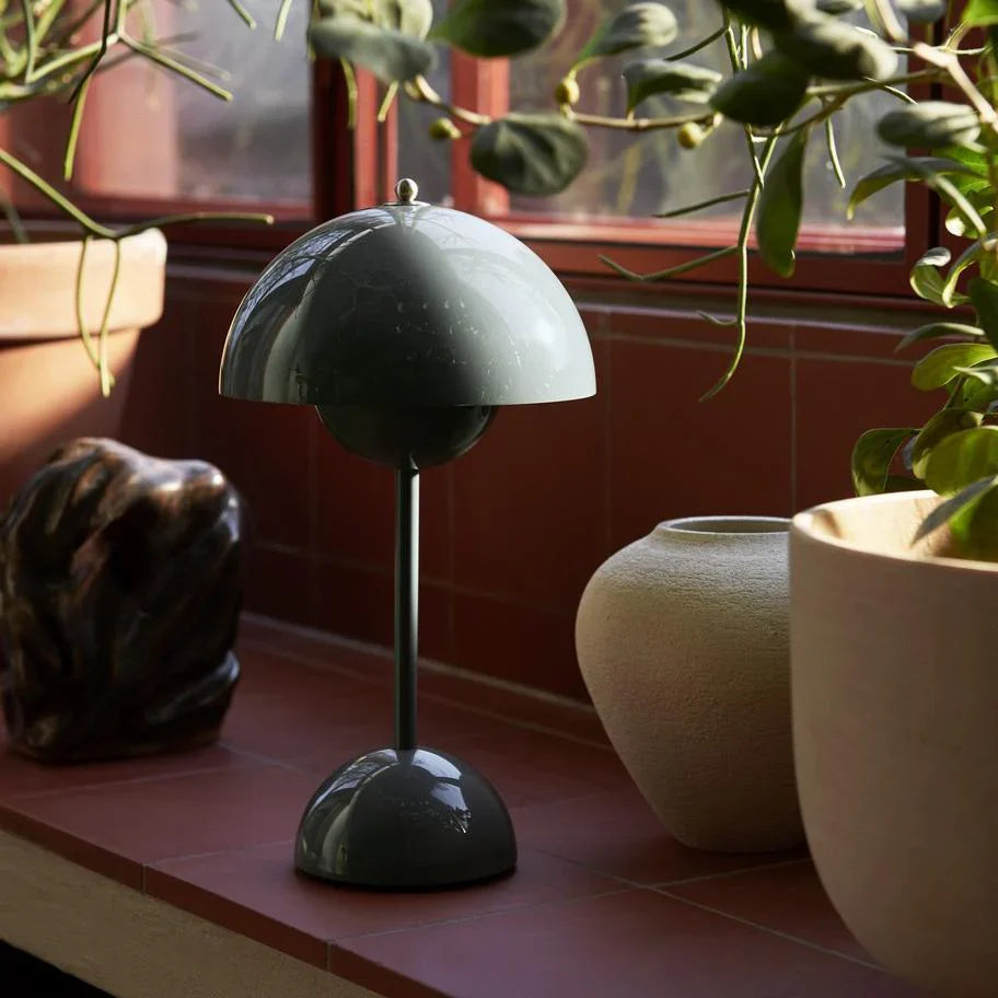 GlowMoss | Tischlampe – Dimmbares modernes Nordic-Design