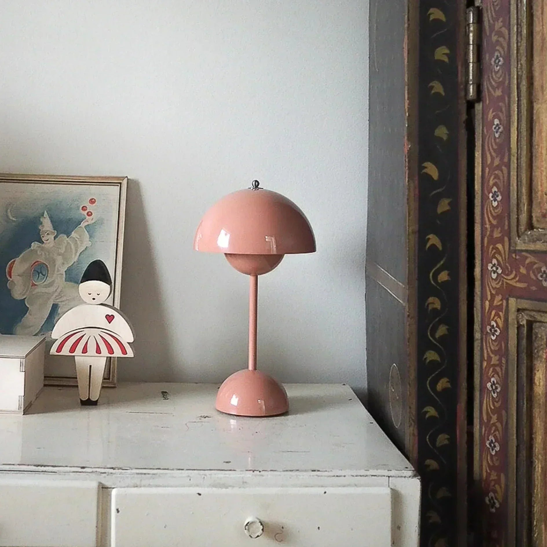GlowMoss | Tischlampe – Dimmbares modernes Nordic-Design