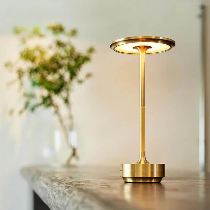 GlowPort | Tischlampe – Kabelloses LED-Licht mit Touchsteuerung