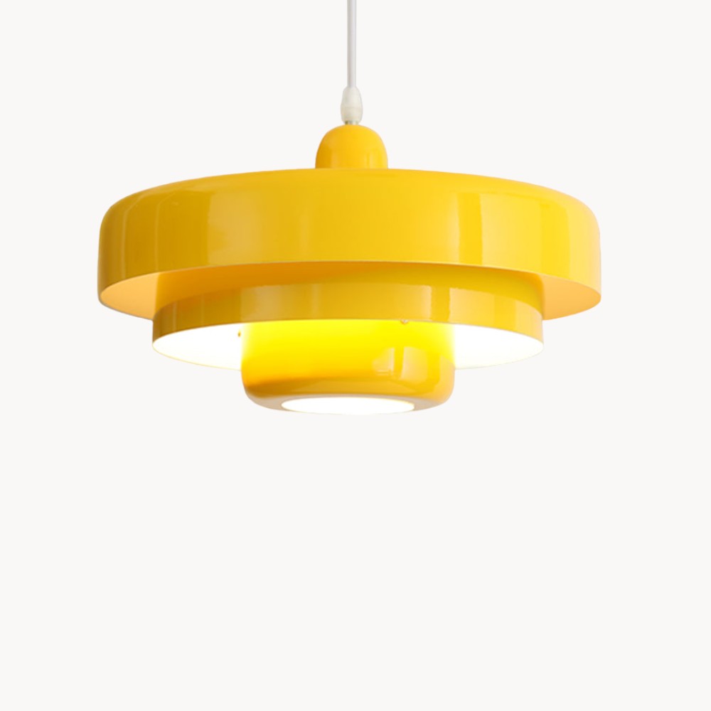 CrystalLoom | Hängeleuchte – Nordisches warmes Glasdesign