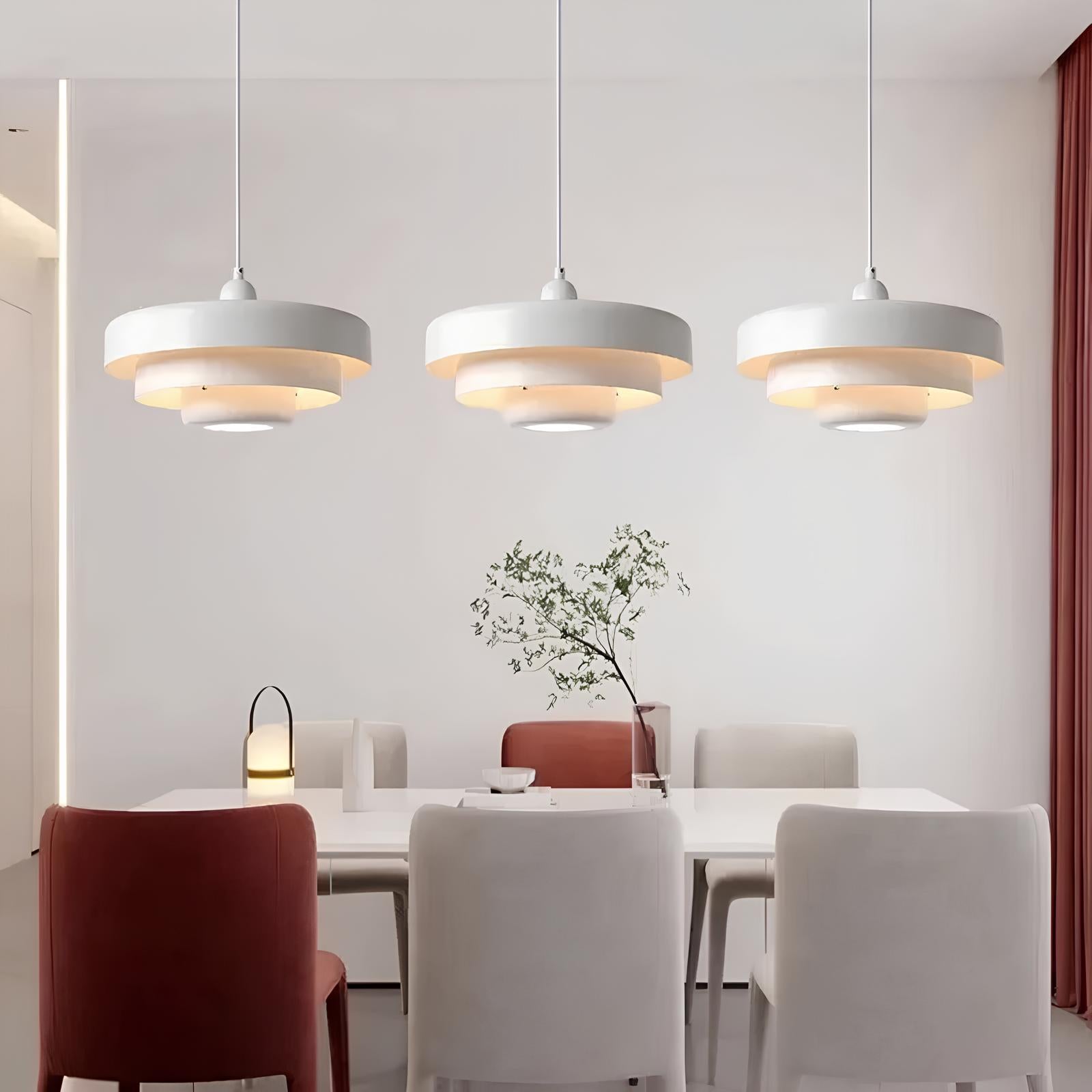CrystalLoom | Hängeleuchte – Nordisches warmes Glasdesign