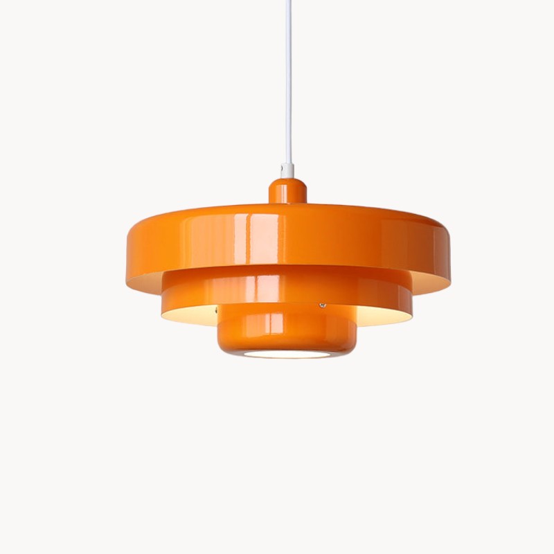 CrystalLoom | Hängeleuchte – Nordisches warmes Glasdesign
