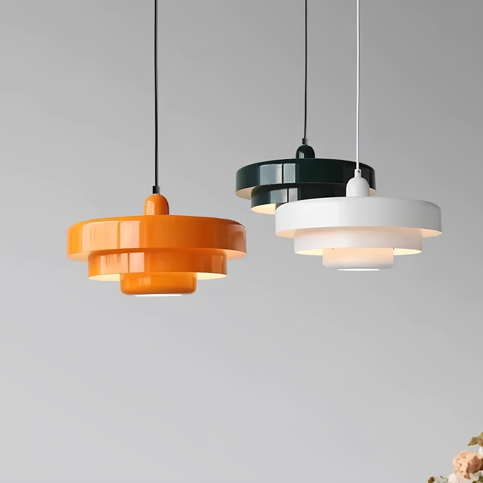CrystalLoom | Hängeleuchte – Nordisches warmes Glasdesign