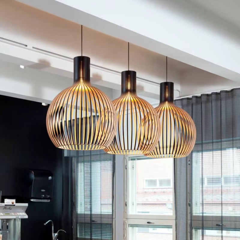 WeaveLoom | Deckenlampe – Harmonisches Geflochtenes Raumlicht