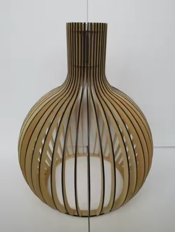 WeaveLoom | Deckenlampe – Harmonisches Geflochtenes Raumlicht