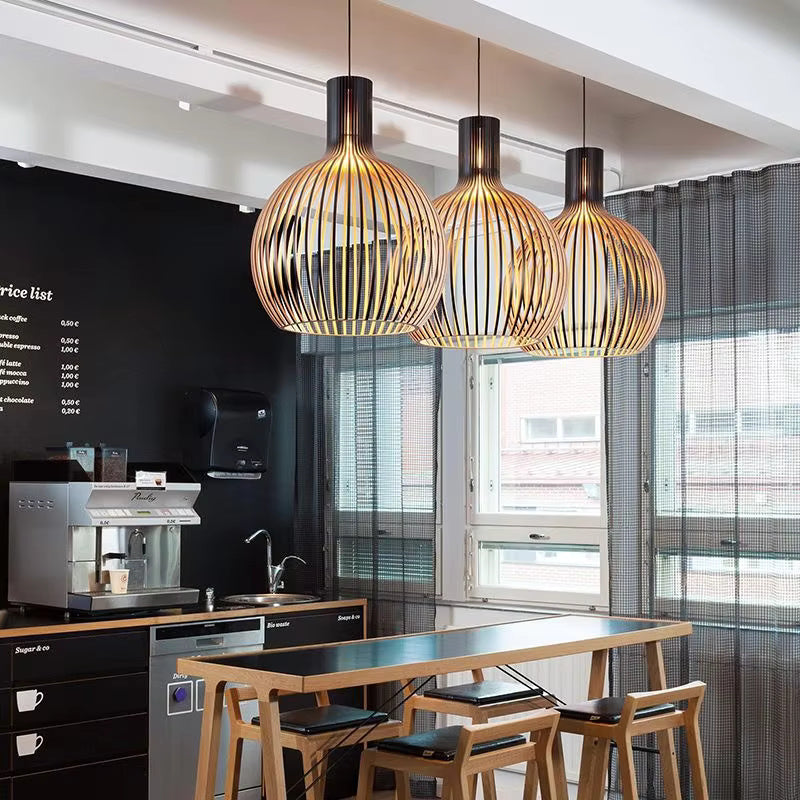 WeaveLoom | Deckenlampe – Harmonisches Geflochtenes Raumlicht