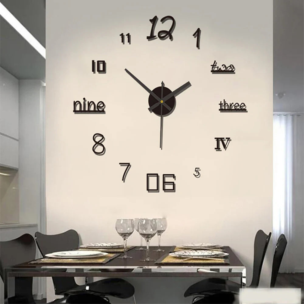 PrimeTick | Wanduhr – leises Uhrwerk für ruhige Wohnbereiche
