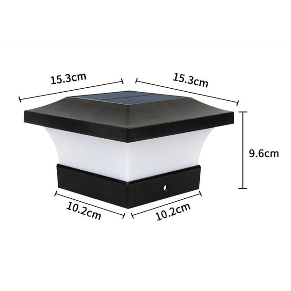 Solarlampe mit IP65 Schutz – Elegante LED Gartenbeleuchtung für Outdoor Bereiche, Warmweiß, Ökologisch und Wetterfest 7