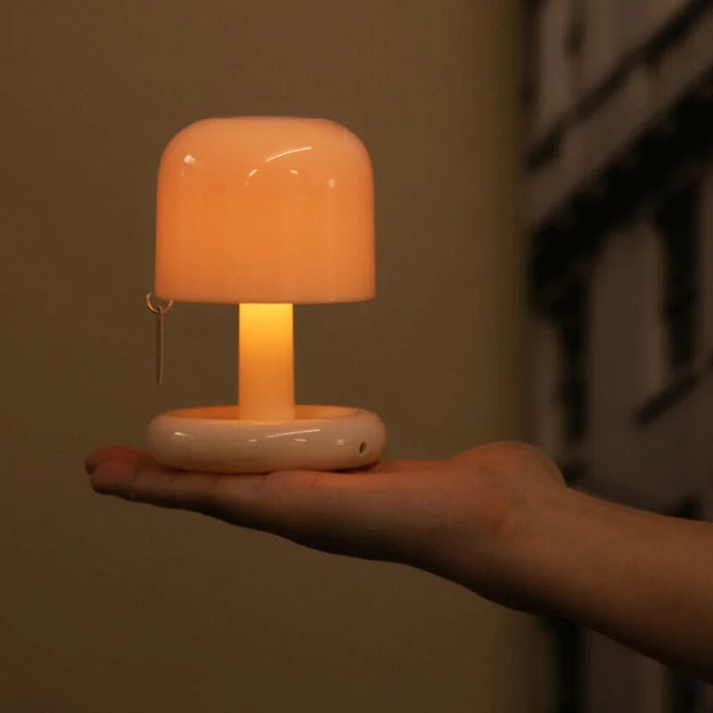 GlowDusk | Tischlampe – Warmes Entspannendes Stimmungslichtprofil