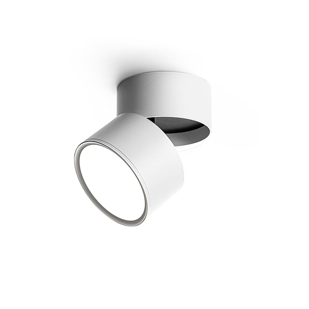 Verstellbare LED Deckenleuchte, 7W Warmweiß, Aluminium, 10cm – Moderne Deckenlampe für Wohnzimmer und Galerien 9