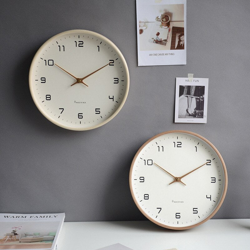CleanTime | Wanduhr – reduzierte Formen für zeitgemäße Wohnräume