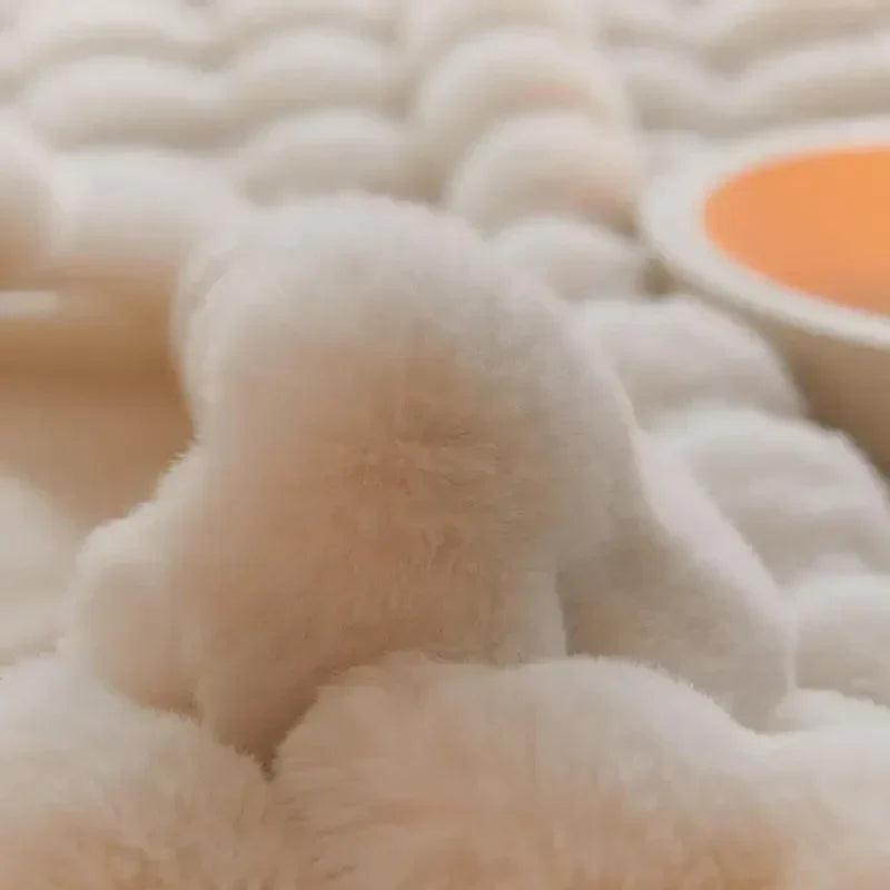 PlushBloom | Kuscheldecke – dauerhafte Wärme für ruhige Nächte