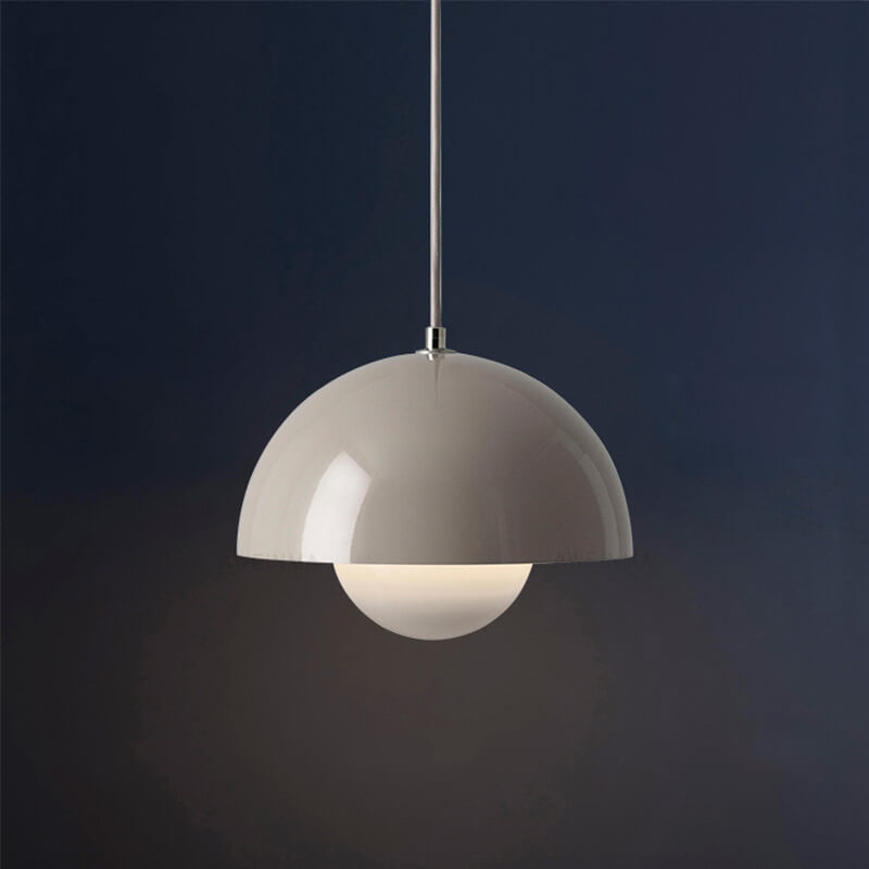HaloDome | Deckenlampe – Halbkuppelform mit sanftem LED-Ambiente