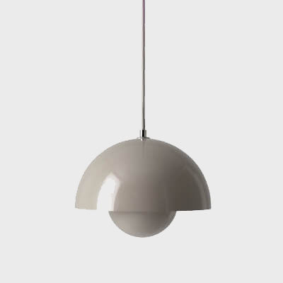 HaloDome | Deckenlampe – Halbkuppelform mit sanftem LED-Ambiente