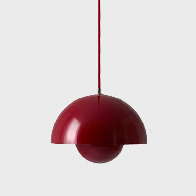 HaloDome | Deckenlampe – Halbkuppelform mit sanftem LED-Ambiente