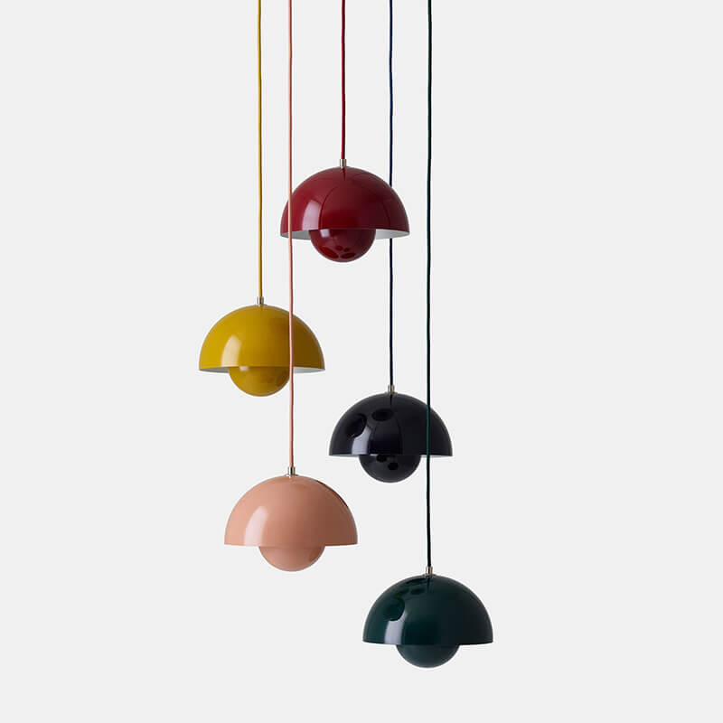 HaloDome | Deckenlampe – Halbkuppelform mit sanftem LED-Ambiente