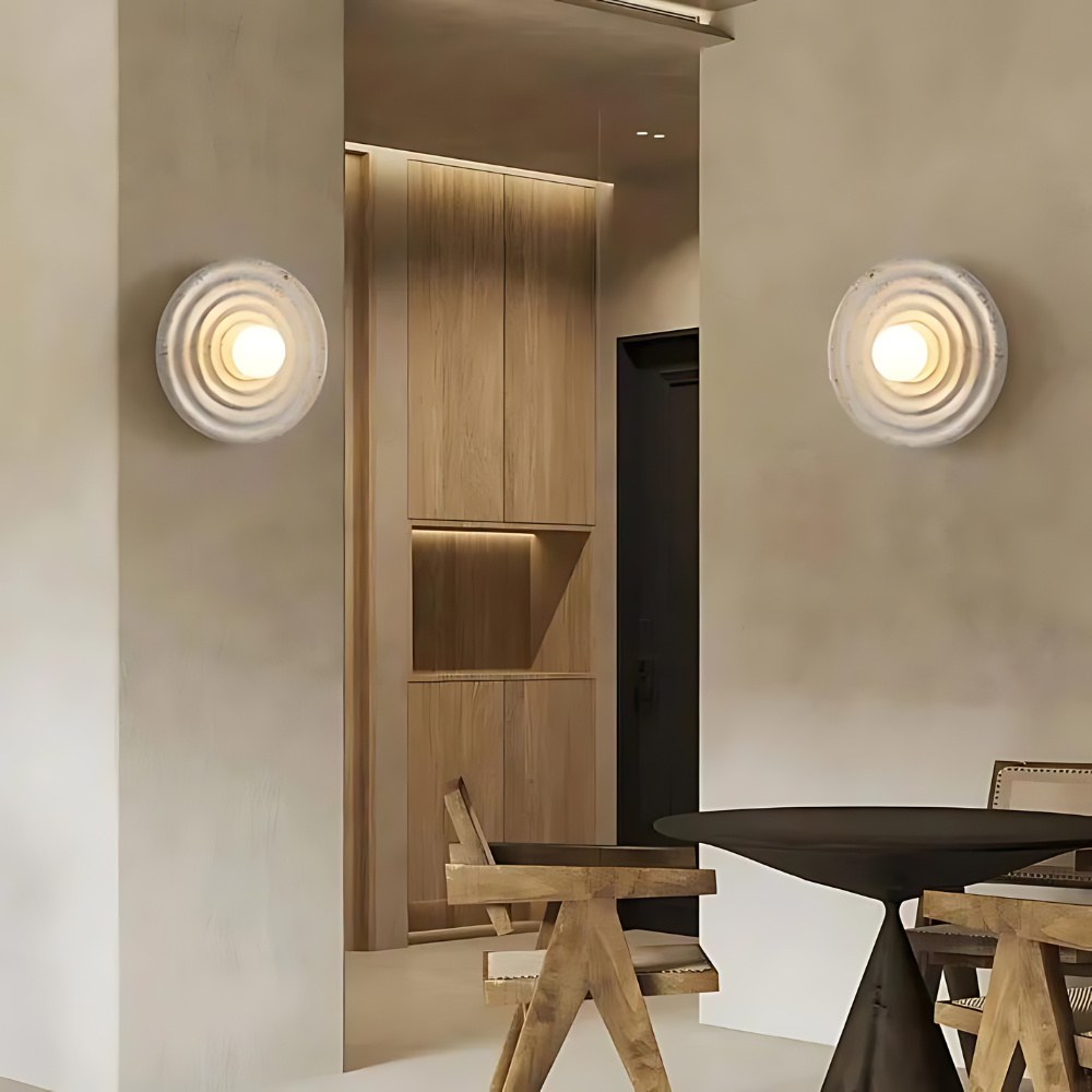 ZenShade | Wandleuchte – Organische Harmonische Lichtästhetik