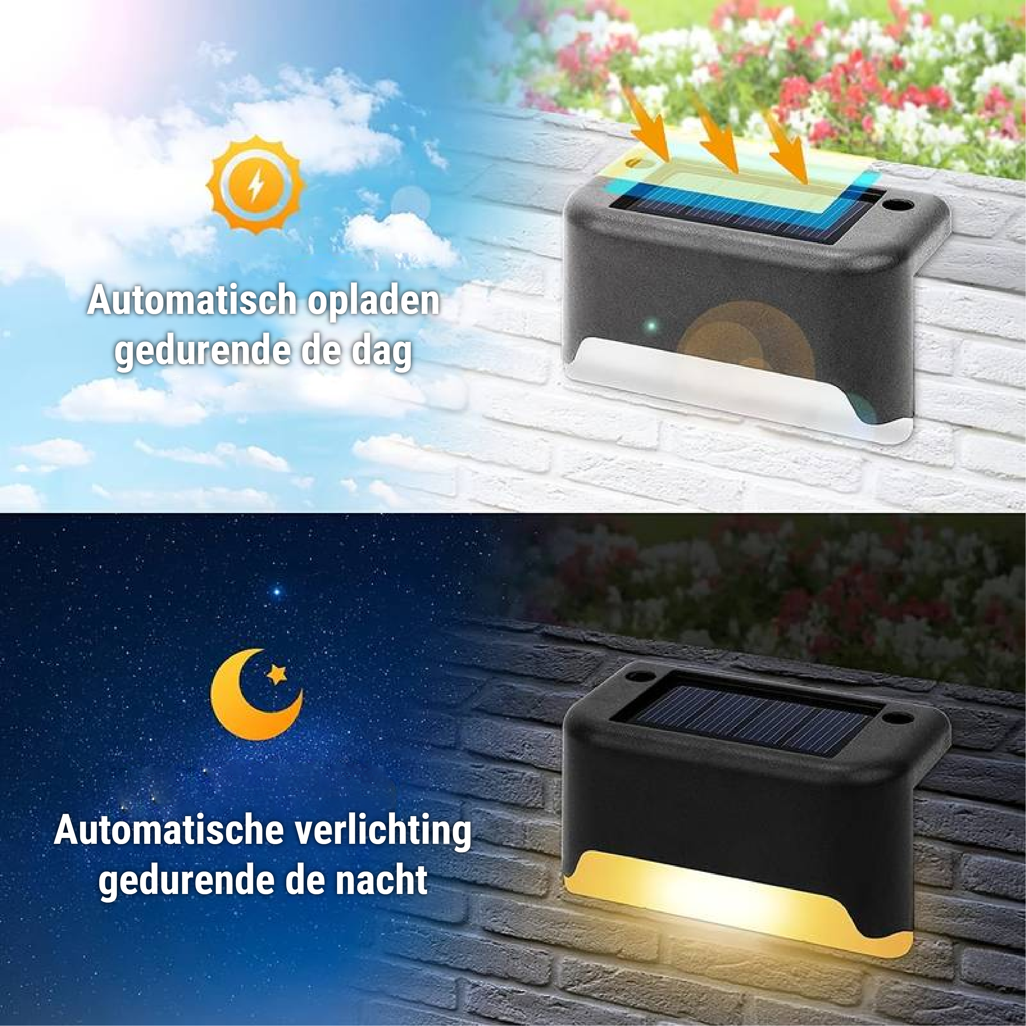 SolarShade | Solarleuchte – Kabellose Dezente Gartenbeleuchtung