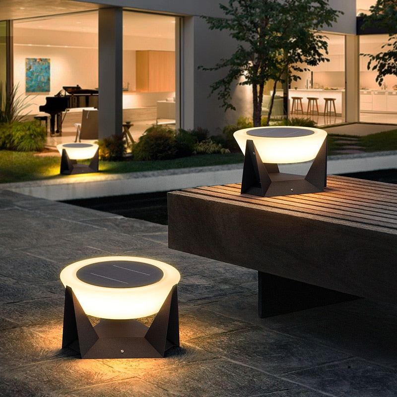 SolarRidge | Solarleuchte – Effizientes Wetterfestes Gartenlicht