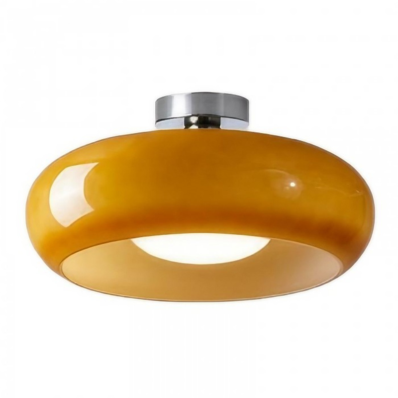 VeluLume | Deckenlampe – Sanftes Bernsteinfarbenes Lichtambiente