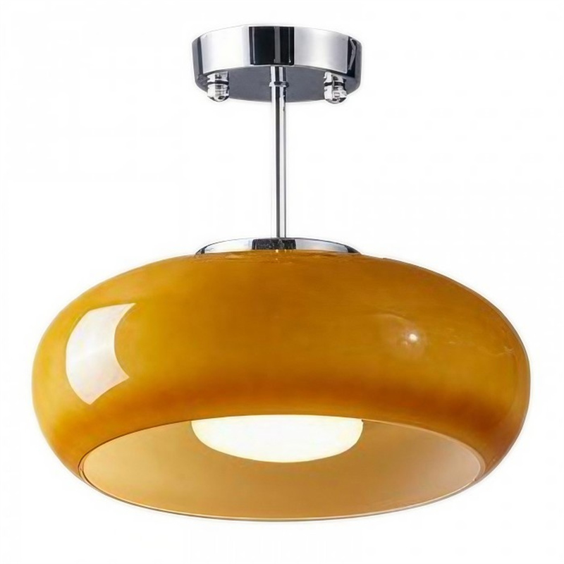 VeluLume | Deckenlampe – Sanftes Bernsteinfarbenes Lichtambiente