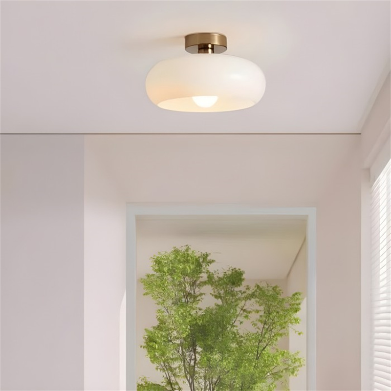 VeluLume | Deckenlampe – Sanftes Bernsteinfarbenes Lichtambiente